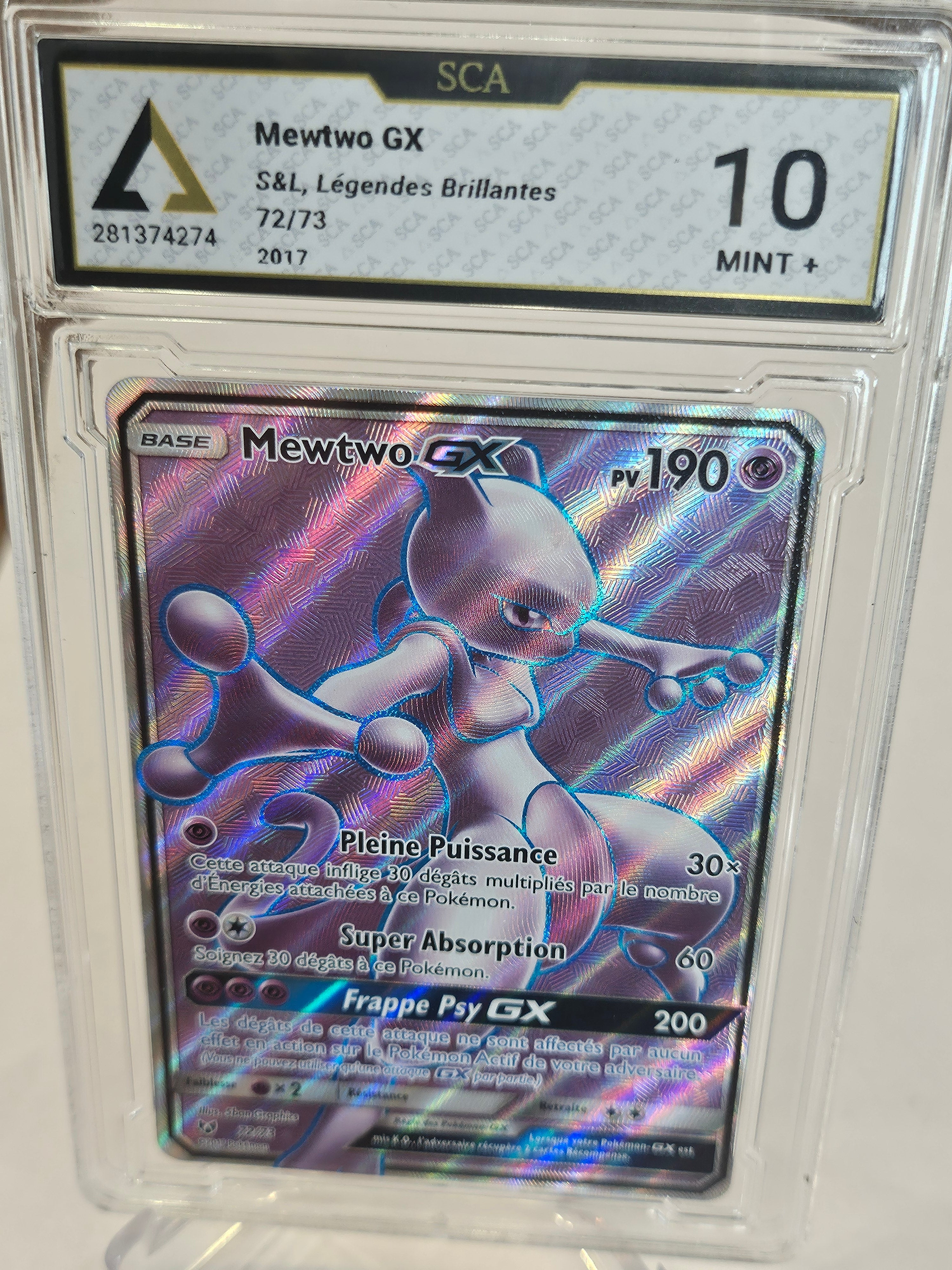 Mewtwo GX 72/73 10